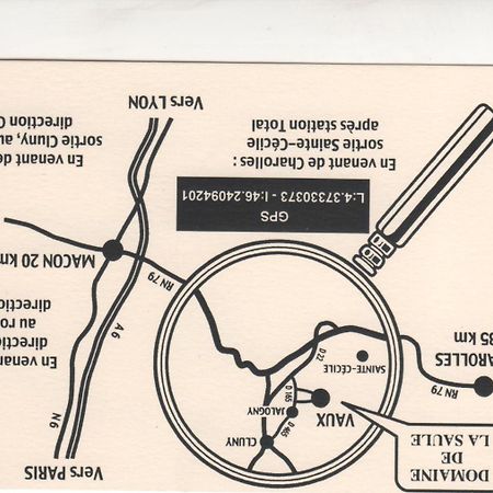 Domaine De La Saule Panzió Jalogny Kültér fotó